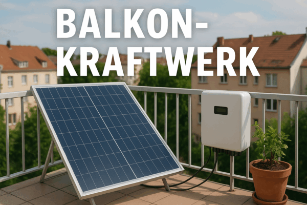 Balkonkraftwerke: Mini-Solaranlagen für alle