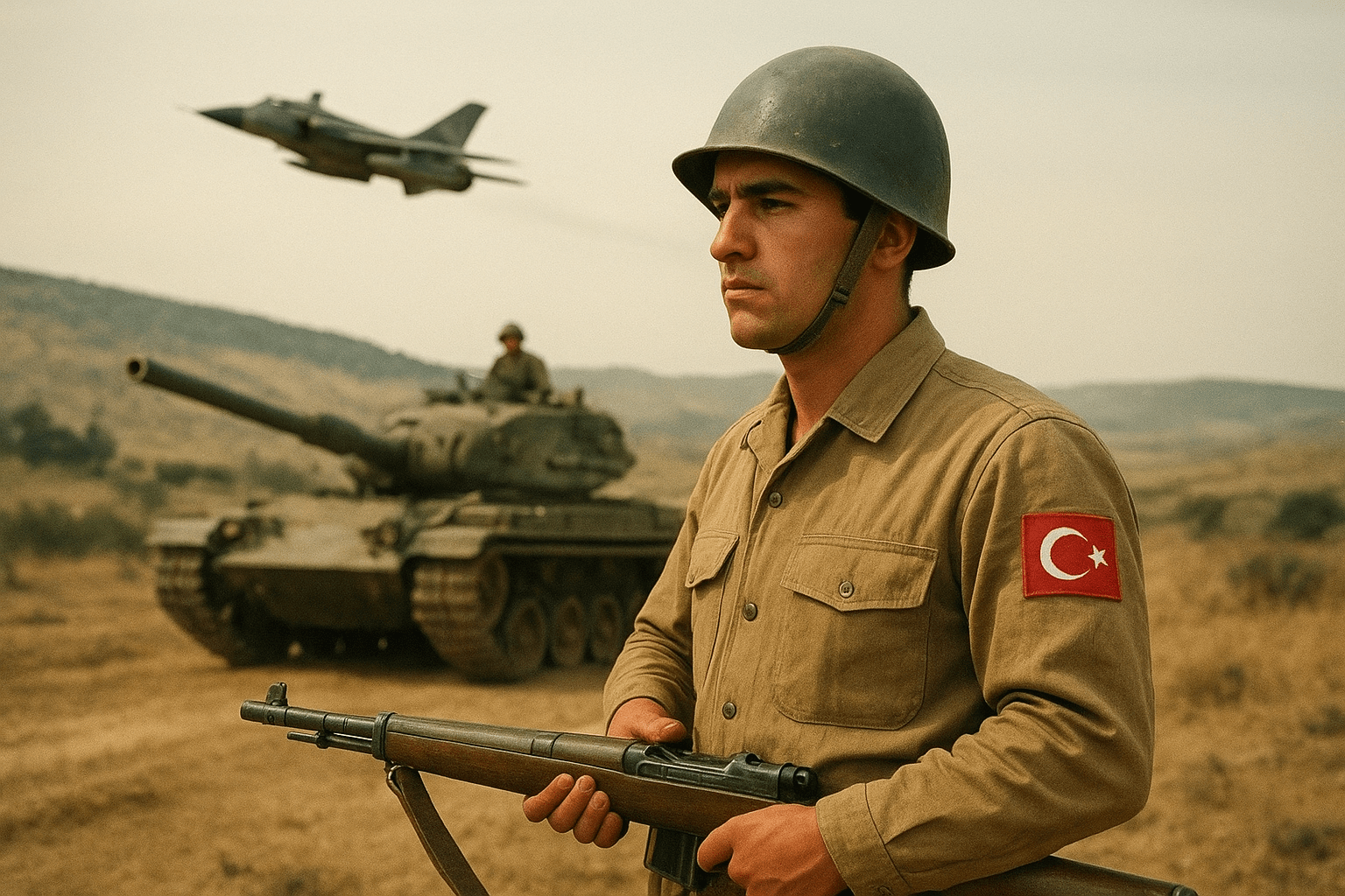 Die Militärische Stärke der Türkei Heute im Vergleich zu den 1970er Jahren